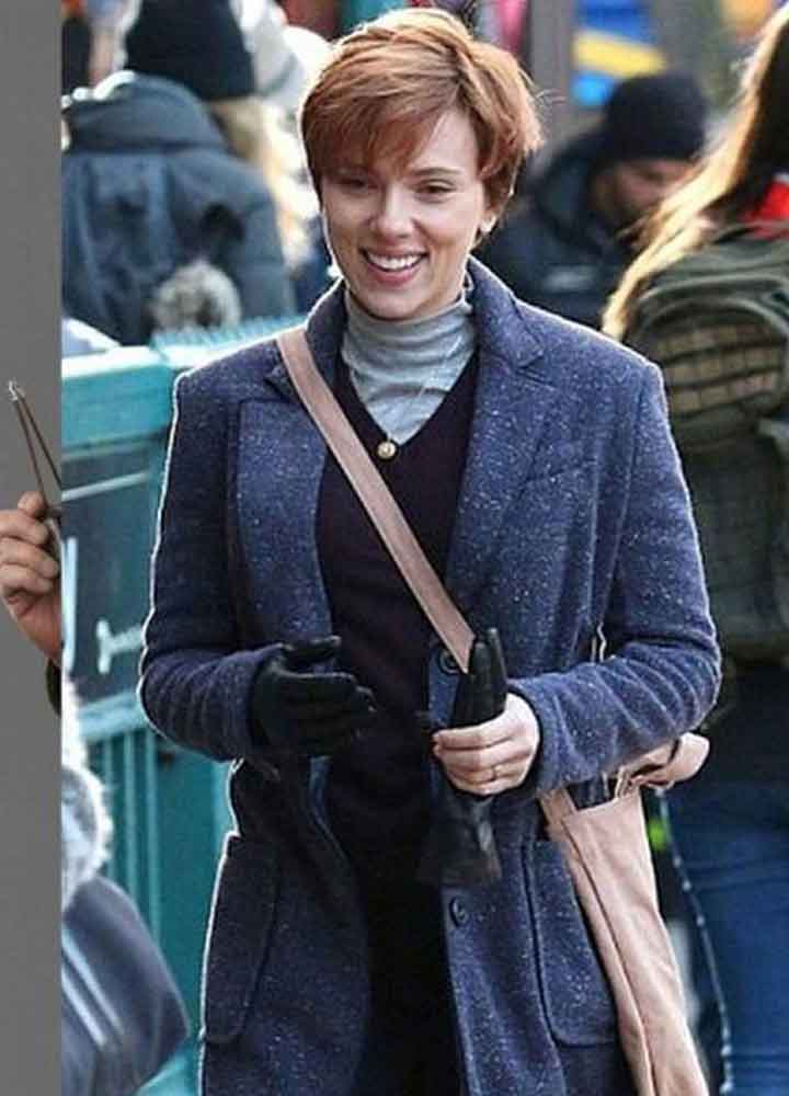 MARRIAGE STORY (NICOLE BARBER) SCARLETT JOHANSSON WOOL COAT